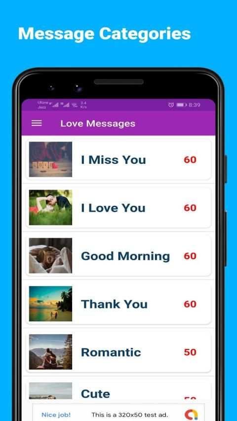 LOVE SMS AND QUOTES | LOVE MESSAGES AND STATUS स्क्रीनशॉट 3
