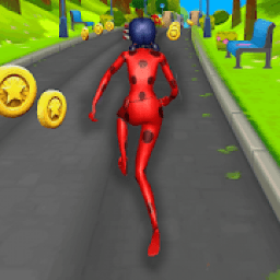 ikon Subway Ladybug Super 3D Hero Adventure game