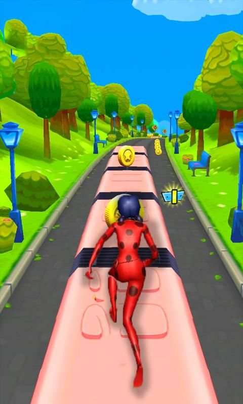 Subway Ladybug Super 3D Hero Adventure game स्क्रीनशॉट 4