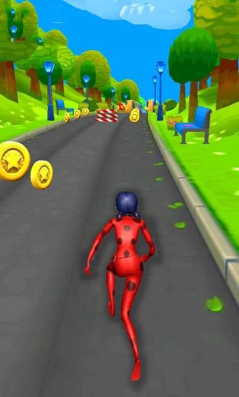 Subway Ladybug Super 3D Hero Adventure game स्क्रीनशॉट 3