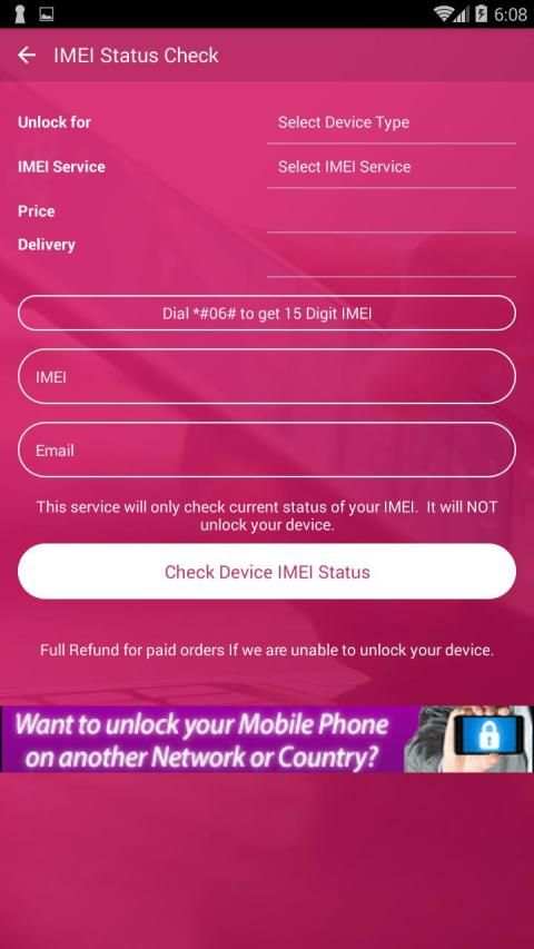 Free Unlock LG Mobile SIM screenshot 3