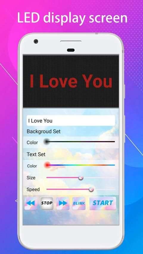 Colorful LED FlashLight screenshot 1