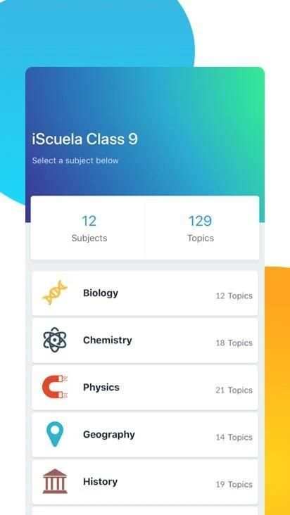 iScuela Learn स्क्रीनशॉट 2