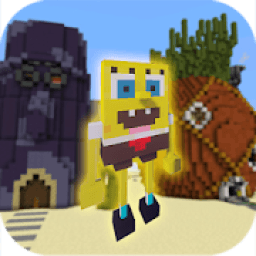 ikon Mod Bikini Bottom for MCPE