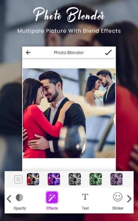 Multiple Photo Blender - Photo Mixer स्क्रीनशॉट 2