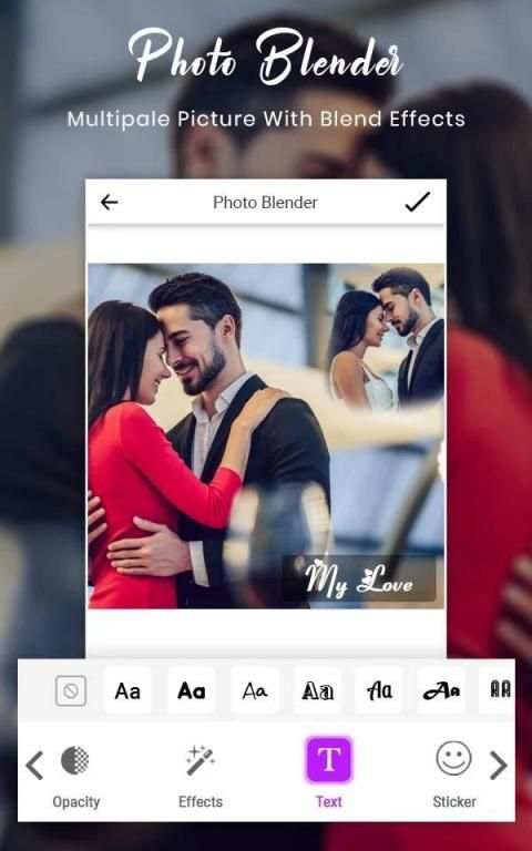 Multiple Photo Blender - Photo Mixer स्क्रीनशॉट 3