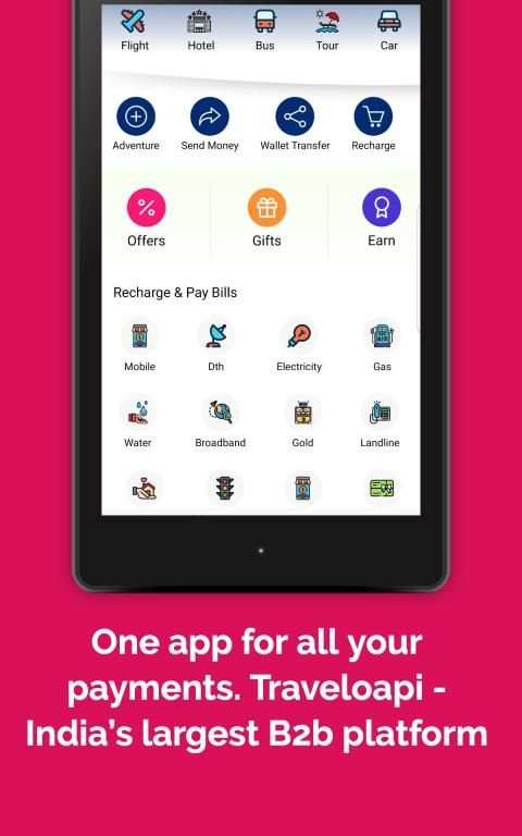 Traveloapi - Flight, Hotel, Bus, Recharge & More screenshot 6