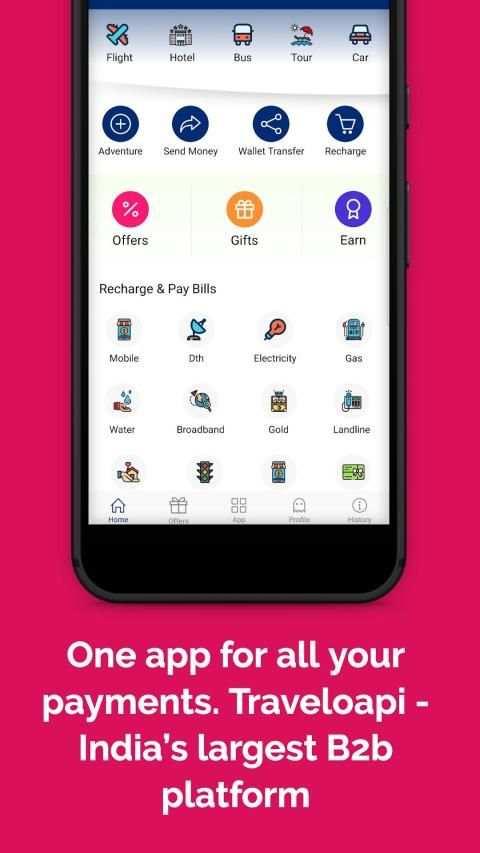 Traveloapi - Flight, Hotel, Bus, Recharge & More screenshot 14