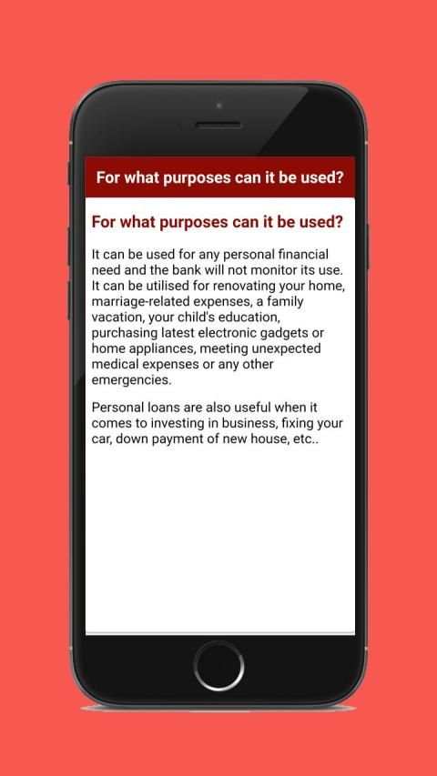 Guide for Personal Loan скриншот 1