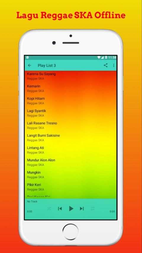 Lagu Reggae SKA Offline screenshot 1