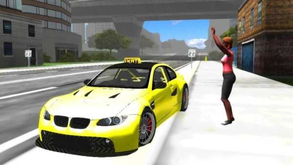 Taxi Driving Simulator स्क्रीनशॉट 2