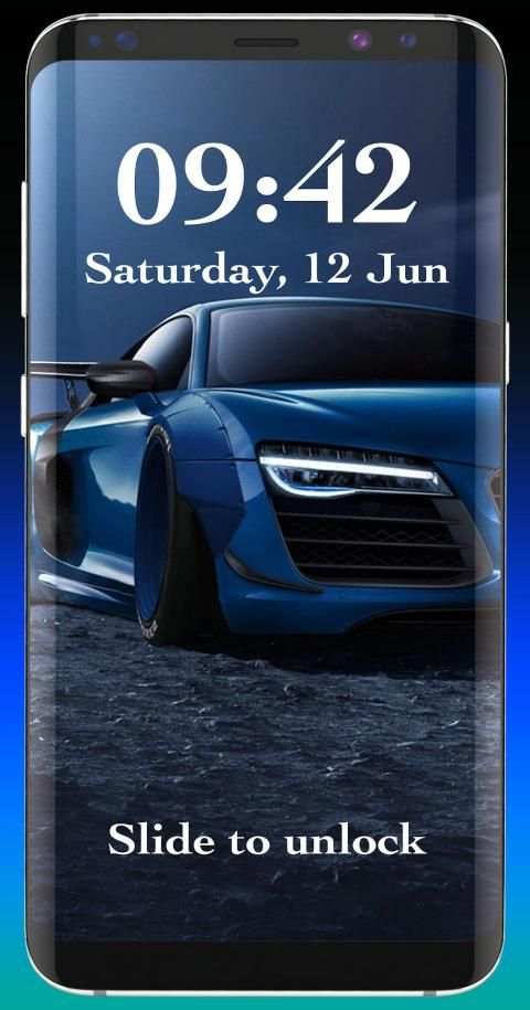 Lock Screen for Audi fans: + Wallpapers स्क्रीनशॉट 1