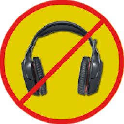 Headphone mode off(Disable) icon