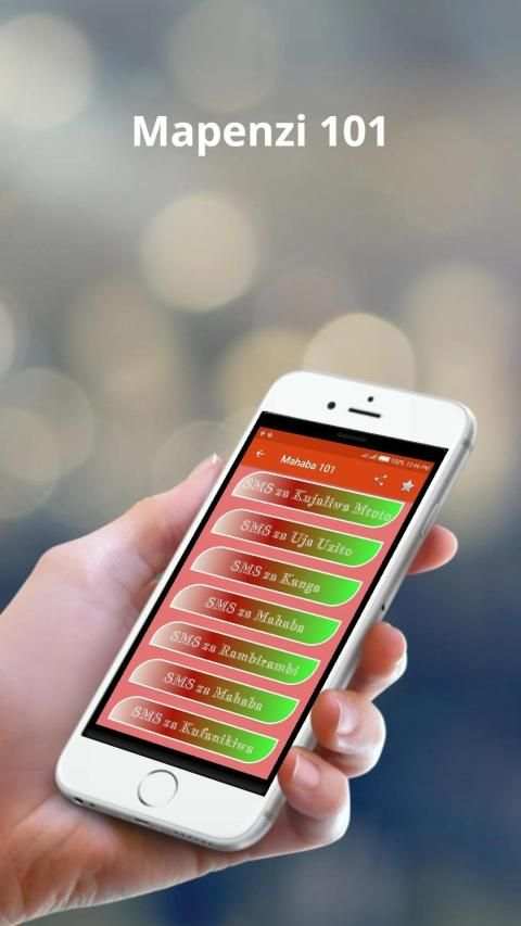 SMS za Mapenzi 101 screenshot 5