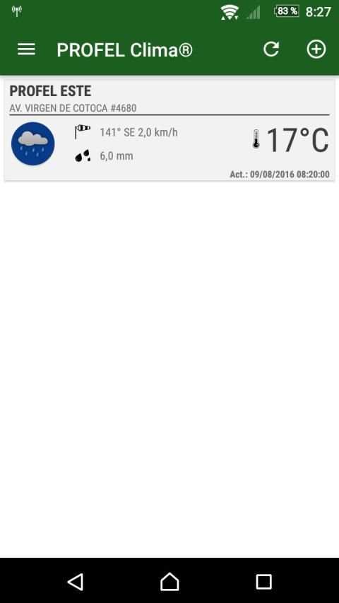 Profel Clima screenshot 5