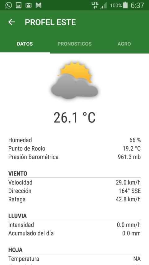 Profel Clima screenshot 4