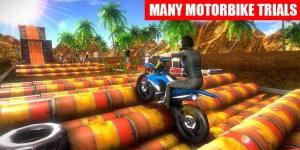 Bike Driving Simulator Offroad Impossible Tracks स्क्रीनशॉट 3