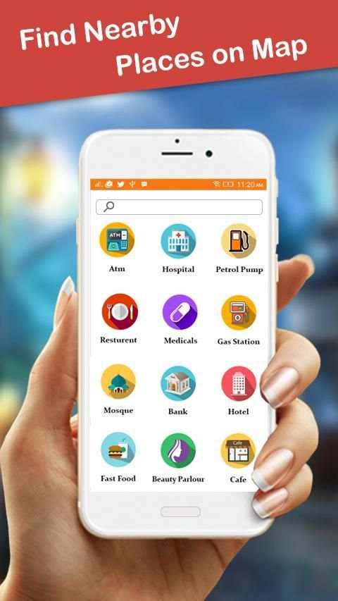 GPS Location Route Finder Maps & Navigation स्क्रीनशॉट 3