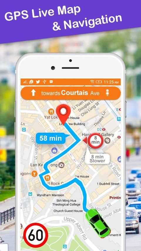 GPS Location Route Finder Maps & Navigation स्क्रीनशॉट 6