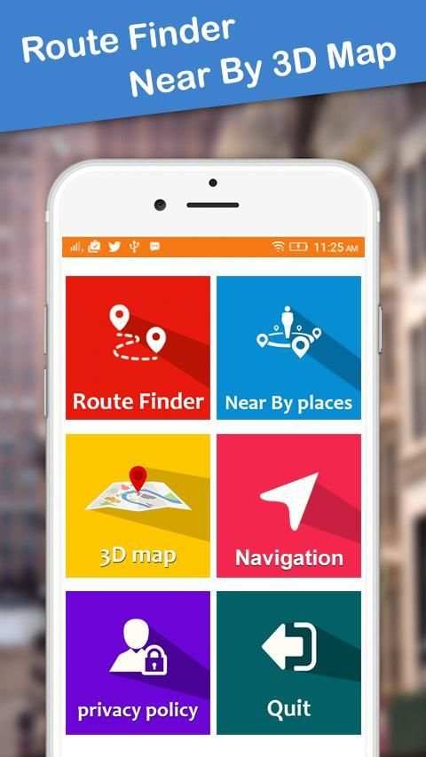 GPS Location Route Finder Maps & Navigation स्क्रीनशॉट 2
