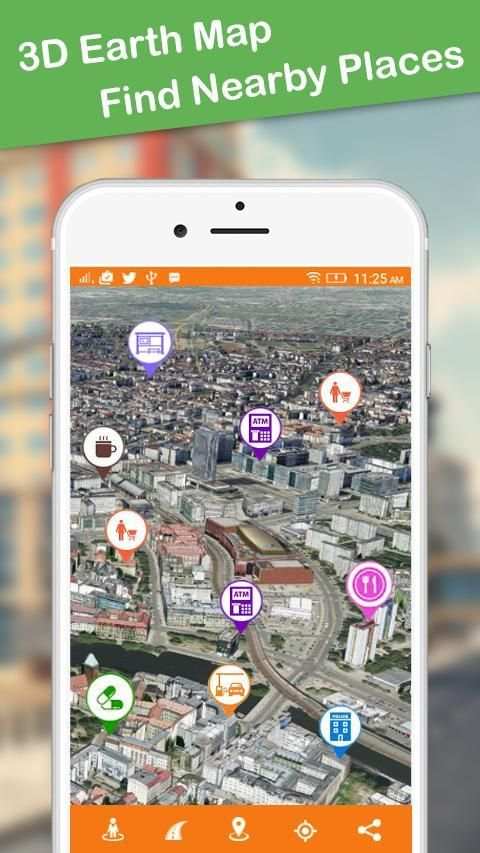 GPS Location Route Finder Maps & Navigation स्क्रीनशॉट 4