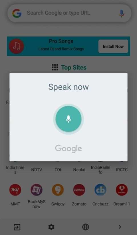 Pro Browser screenshot 1