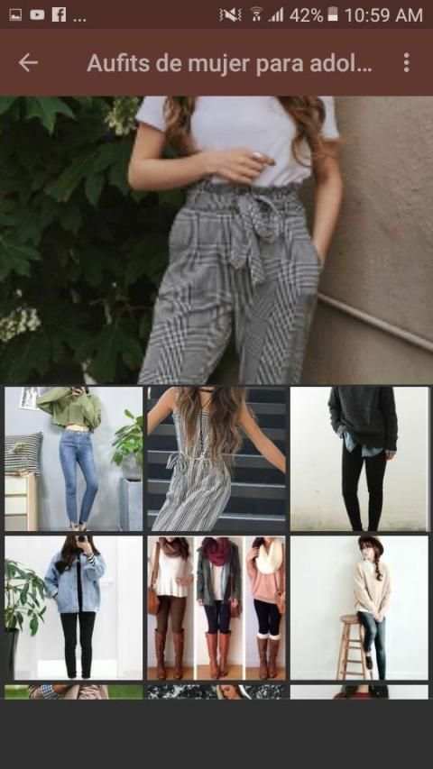 Oufits para Adolescentes screenshot 7