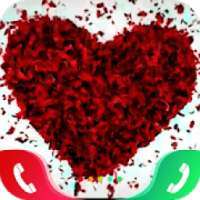 Rose Love Caller Screen