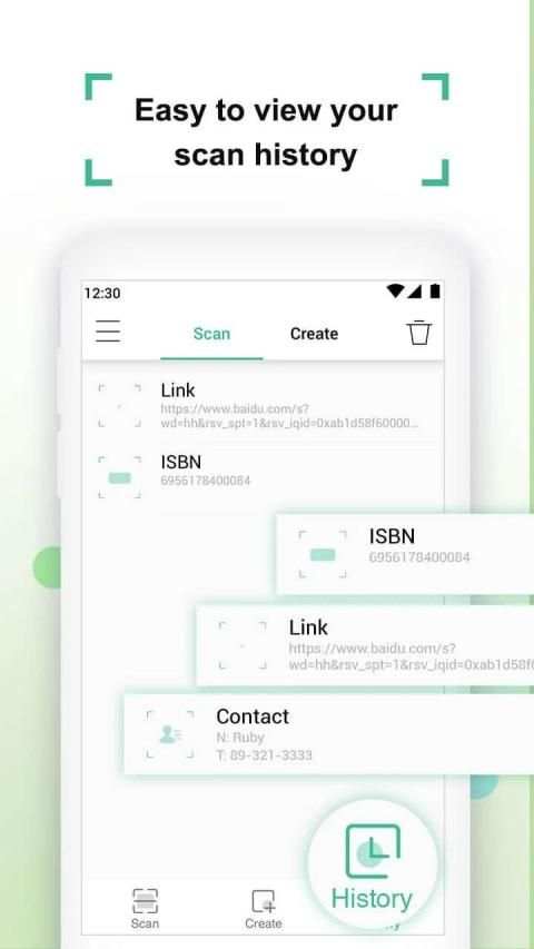 Coreader- QR Code & Barcode Scanner स्क्रीनशॉट 2