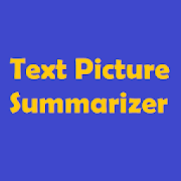 Text Picture Summarizer आइकन