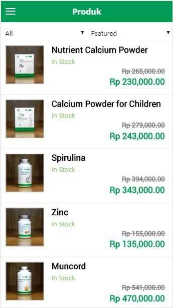 Tiens Store Bali screenshot 2