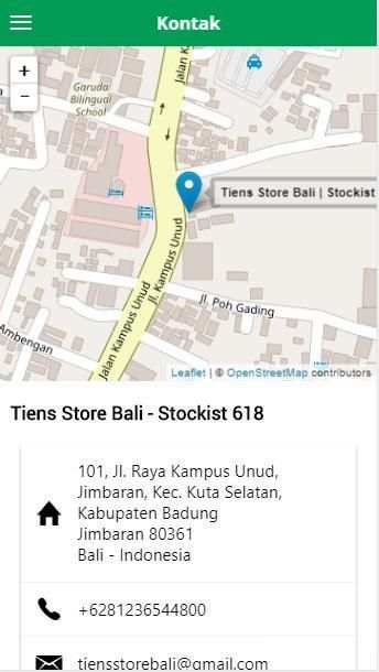 Tiens Store Bali screenshot 1