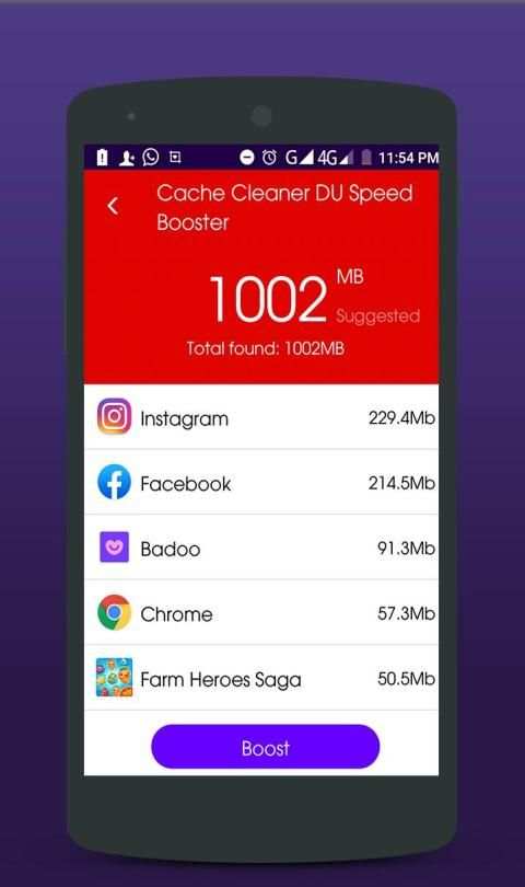 DU Cache Cleaner- Speed Booster (cleaner &booster) screenshot 3