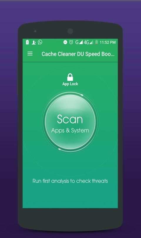 DU Cache Cleaner- Speed Booster (cleaner &booster) screenshot 4
