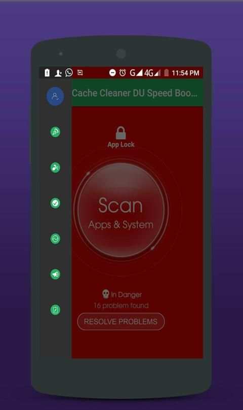 DU Cache Cleaner- Speed Booster (cleaner &booster) screenshot 1