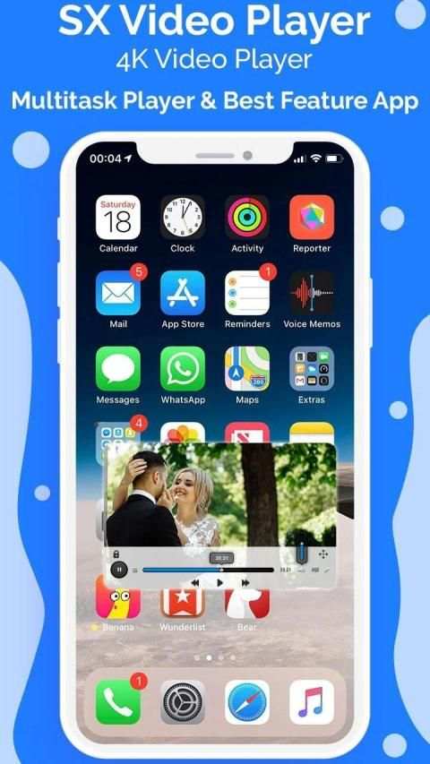 SX Video Player – 4K Video Player स्क्रीनशॉट 1