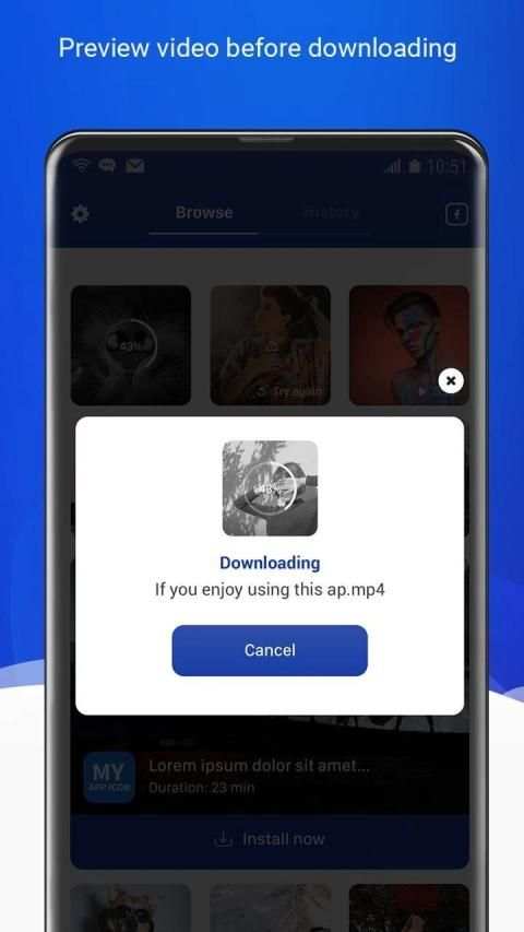 Video Downloader for Fb - FB Video Download screenshot 4