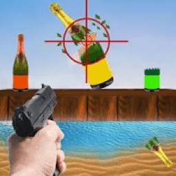 Impossible Bottle Shooting Game 2019