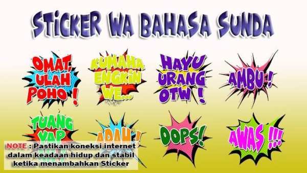 Sticker WA Bahasa Sunda screenshot 3
