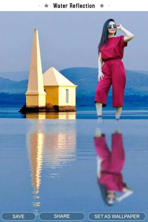 Water Reflection Effect - Photo Cutting (Cut Out) screenshot 2