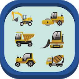 Vehicles for Kids - Flashcards, Sounds, Puzzles