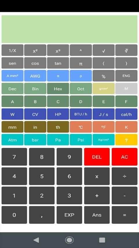 CONVERCAL - Calculadora - Conversão screenshot 6