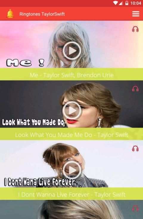 Top Ringtones Taylor Swift screenshot 4