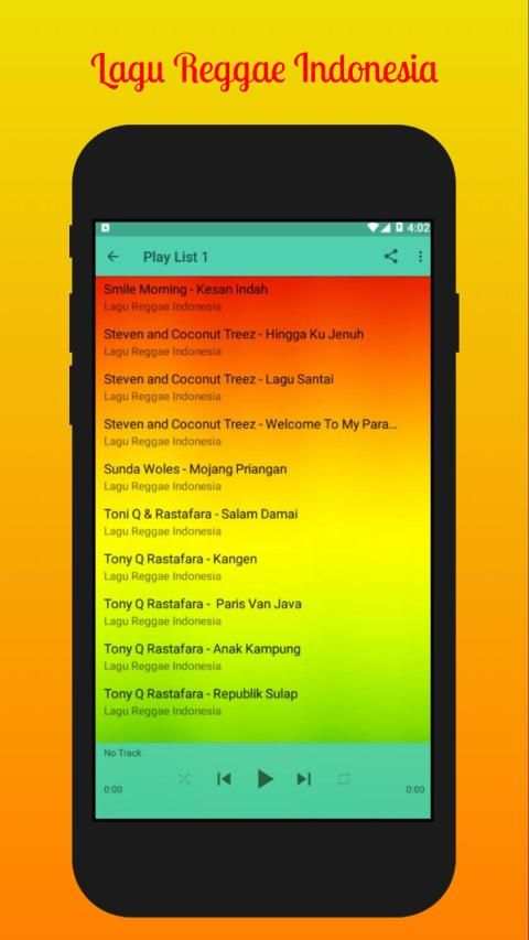 Lagu Reggae Indonesia Offline screenshot 3