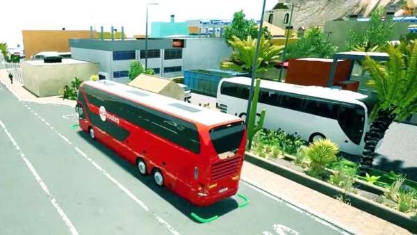 Heavy Bus Driving Simulator :Coach Bus Racing Game स्क्रीनशॉट 6