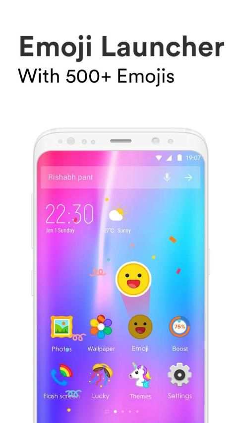 Emoji Launcher - Stickers & Themes screenshot 4