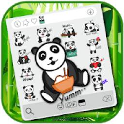 Cute Panda Baby Emoji Stickers