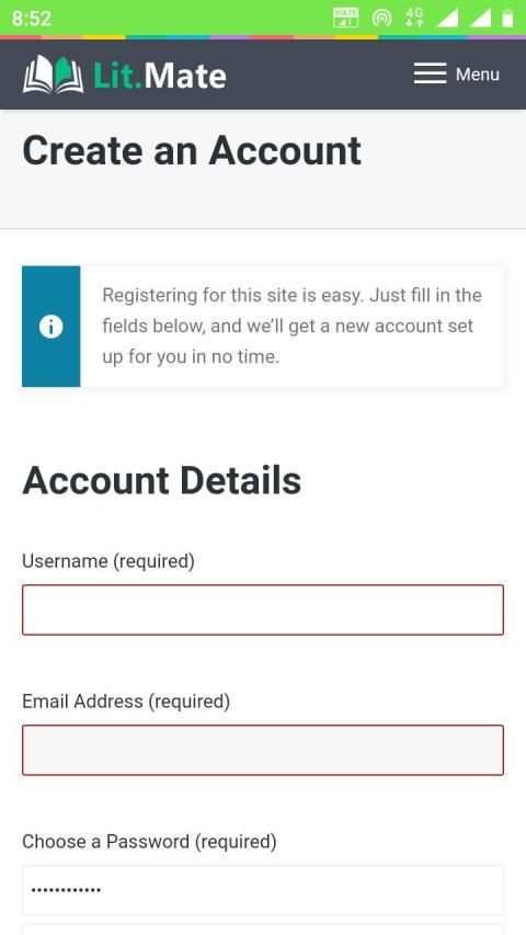 Litmate screenshot 2