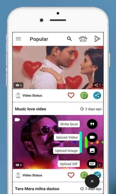 VidFy Status स्क्रीनशॉट 4