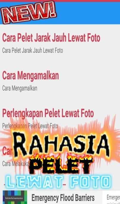 Rahasia Cara Pelet Lewat Foto screenshot 2